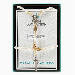 My Saint My Hero First Holy Communion set NEW